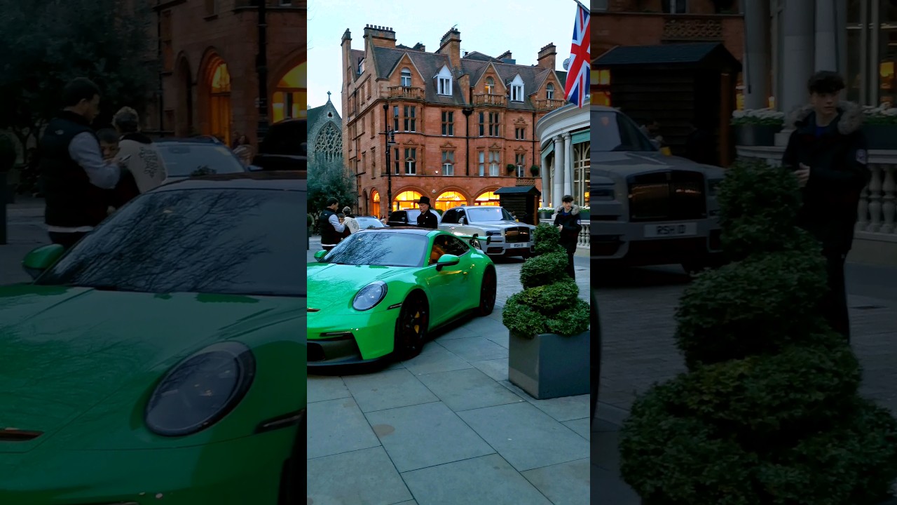 The Connaught Hotel in London is a special place for Supercars 