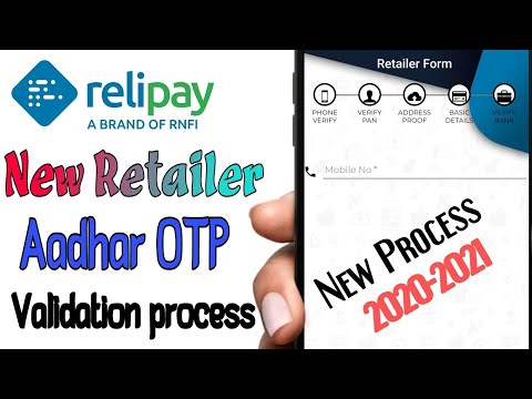 Rnfi Relipay Retailer Onboarding process By Aadhar OTP