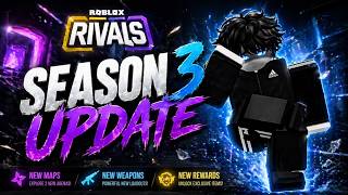 🔴 Roblox Rivals SEASON 3 UPDATE🔴LIVE 5v5 / 10v10 / 15v15 Battles 🔥| Road to 7.5K Subscribers🛑