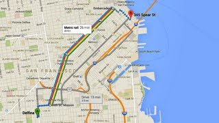 How to use the new Google Maps: Directions