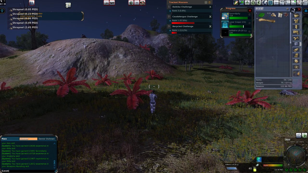 Entropia Universe Speed Hunt - 3 - Some Questions