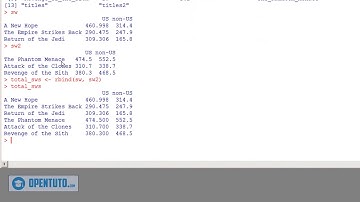 #14 Programmation R - Ajouter des lignes à une matrice