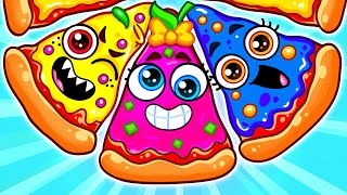 My Special Pizza Song 🍕😍Be Careful Dum Dum!  Yummy Songs 🍧 || Kids Songs by VocaVoca Berries