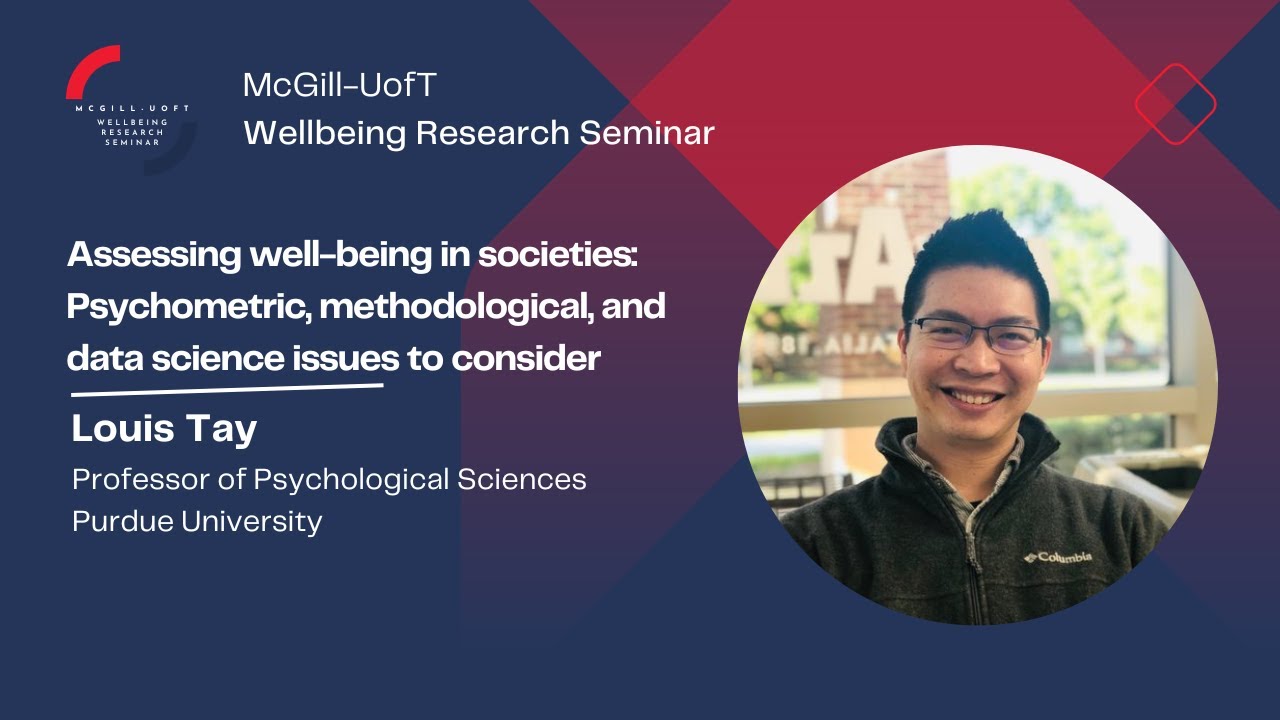 Assessing Well-being in Societies talk