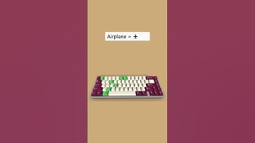 Airplane 🛧 | Unicode Shortcut Key (Code 1F6E7) | #computer #Symbol #typing #keyboard #tricks
