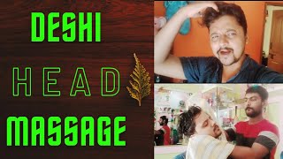 Deshi Head Massage In Bangalore | Full Relax @sidsinghjourney875 #vlogs #headmassage #bangalore screenshot 5