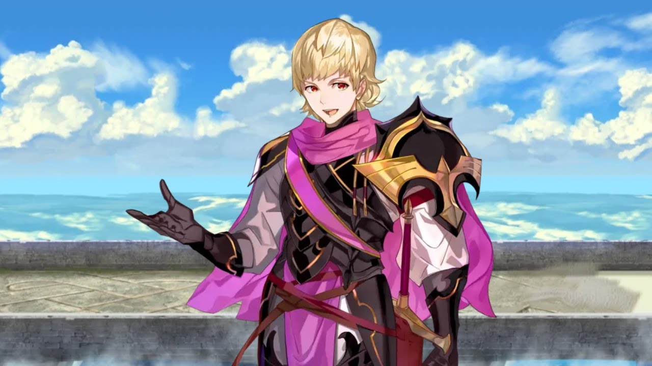 Fire Emblem Heroes | Siegbert Lvl 40 Dialogue