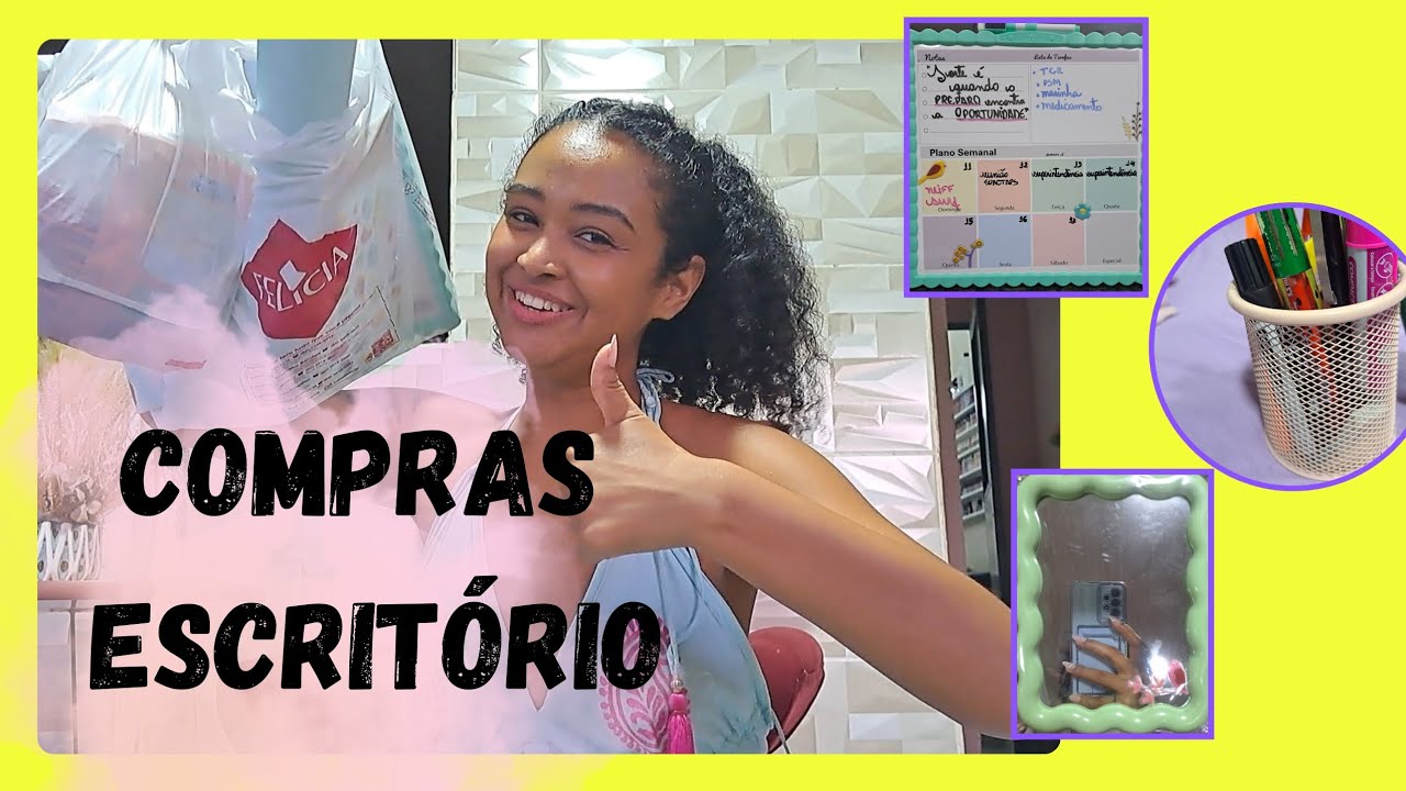 COMPRINHAS ESCRITÓRIO | Material escolar | Começando do zero
