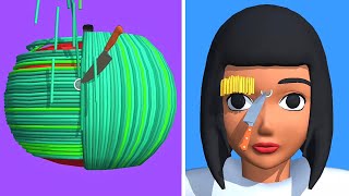 Rubber Cut Game! Very Satisfying and Relaxing ASMR Slicing video screenshot 3