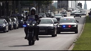 Dutzende Polizeieskorten In Wien Bei Weltkonferenz 07.09.2021
