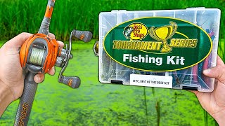 $20 Bass Pro Budget Fishing Kit Challenge!