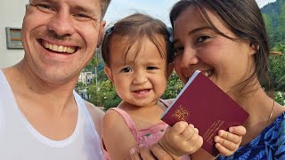 Finally Elina Got Her Passport