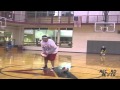 World Record: Most Consecutive No-Look Half Court Shots
