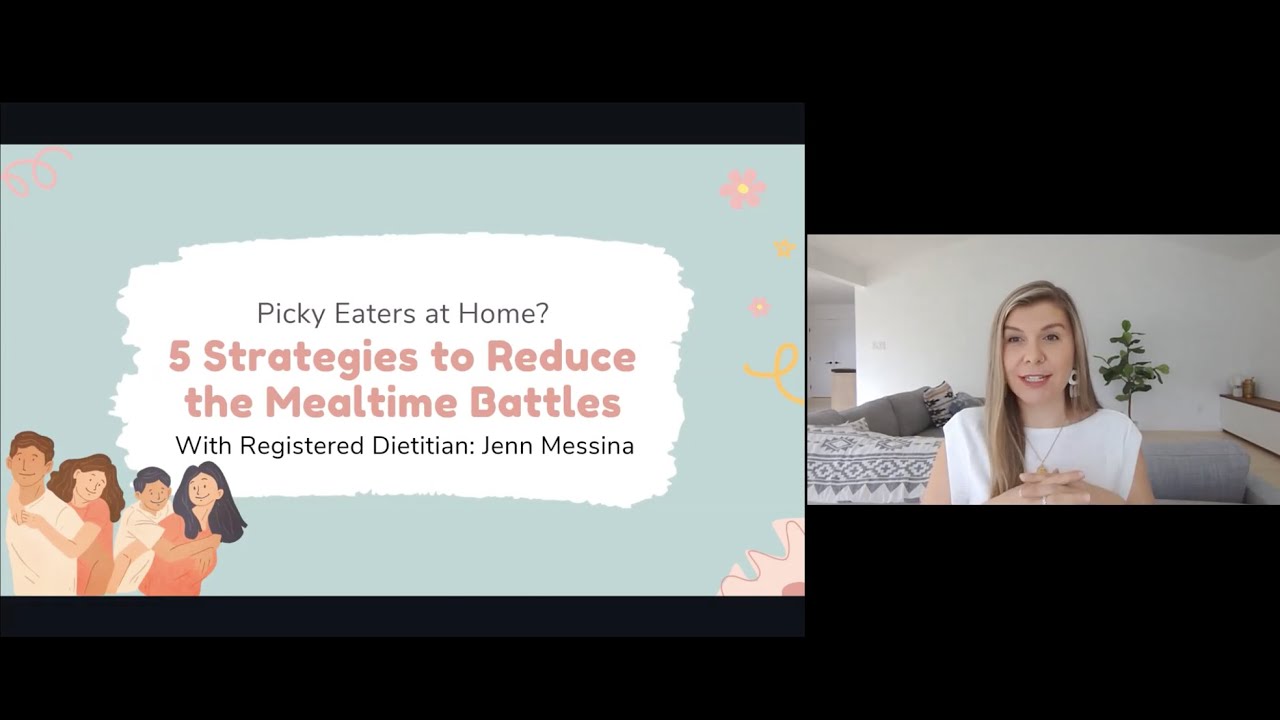 Picky eaters at home? Five Strategies to Reduce Mealtime Battles. - YouTube