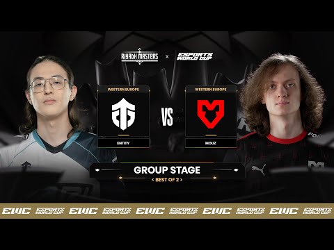 Entity vs Mouz Game 2 (BO2) | EWC 2024 Dota 2 Group Stage
