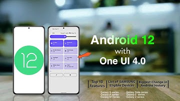 Android 12 | One UI 4.0 | Top 10 Features | List Of Samsung Eligible Devices 🔥🔥