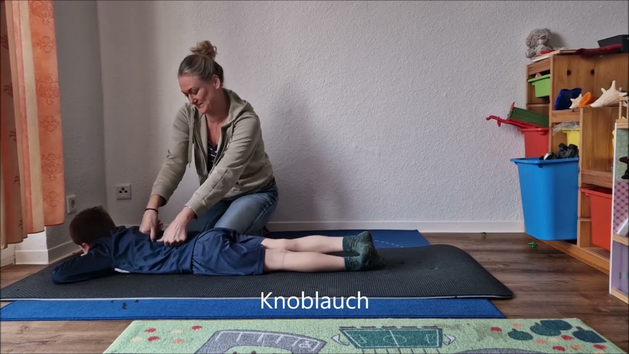 Pizzamassage - eine Entspannungsübung für Kinder