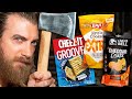 Extreme vs. Original Snacks Taste Test (Axe Throwing Game)
