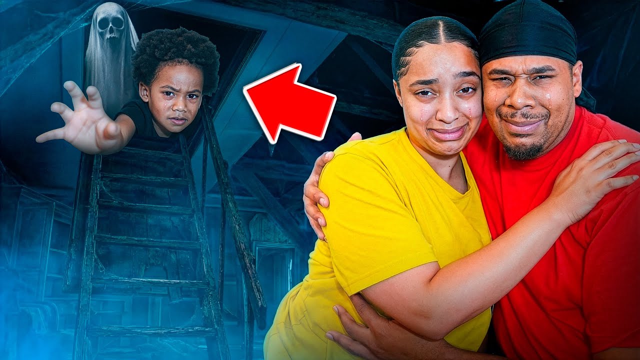 ROYAL Got STUCK in a HAUNTED ATTIC 