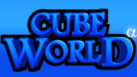 Cube World Lava Biome (boss fight, map seed+directions)