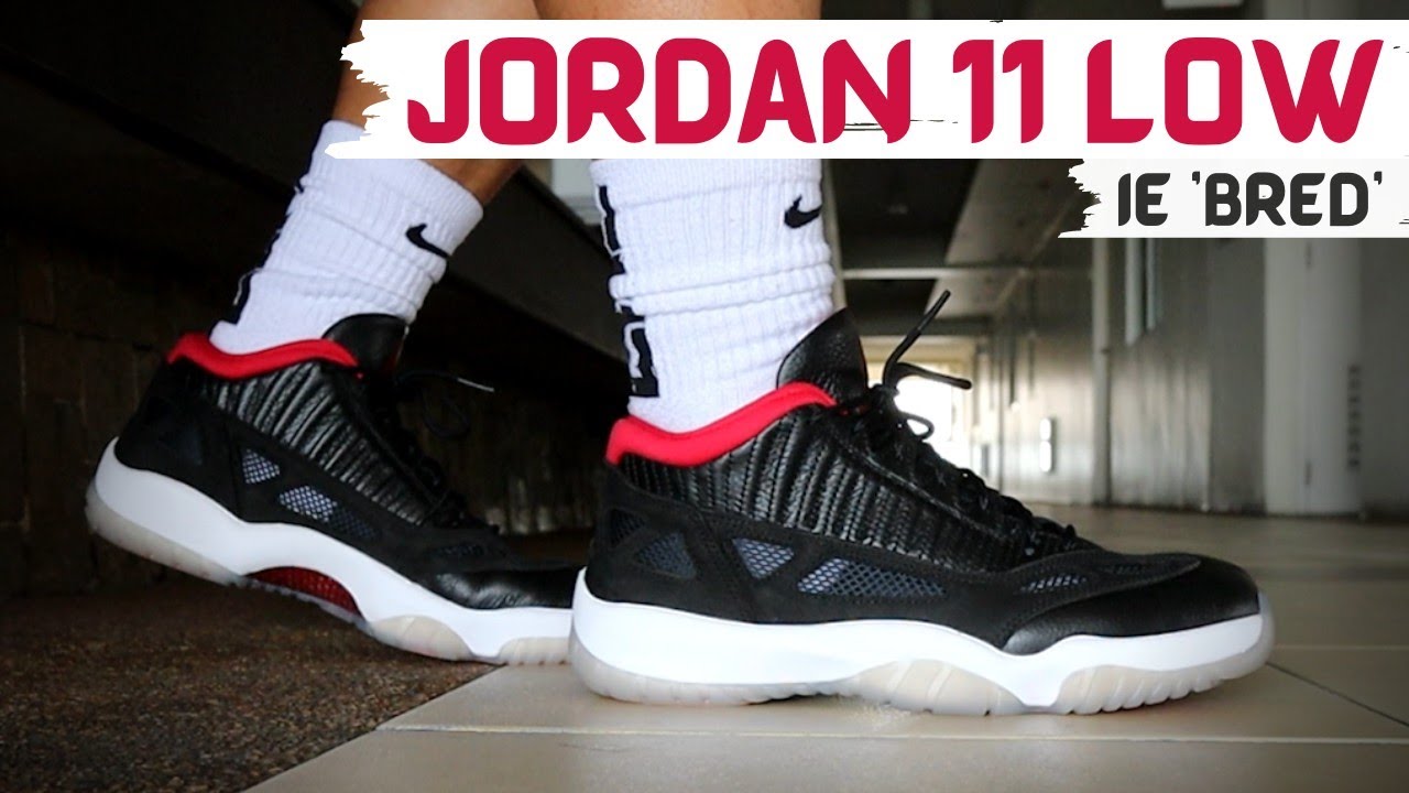 The Best Retro Of This Colorway Ever? Jordan 11 Low IE 'Bred' Detailed  Review!