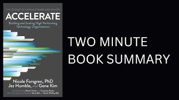 Accelerate by Nicole Forsgren PhD