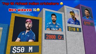 Top 10 richest indian cricketers net worth 🤑💸 | #viratkohli #msdhoni Guide