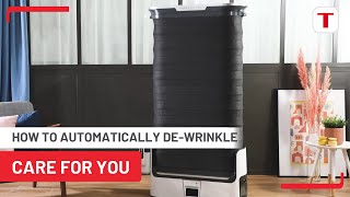 How to Automatically De-Wrinkle | Care For You Automatic Garment Steamer YT4050