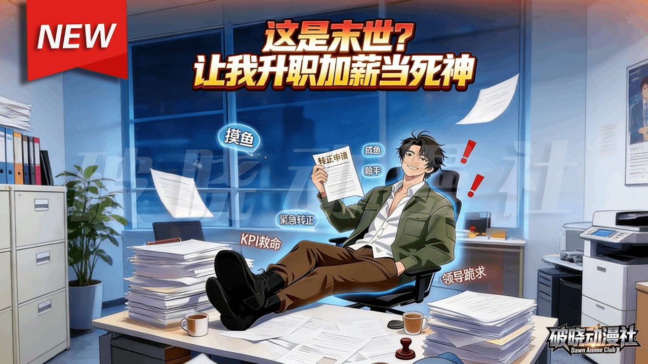 MULTISUB📢新番上线《这是末世？让我升职加薪当死神》第1~60集丨杨天目睹司员父亲殉职，立誓“只当最佛系的司员”。然而命运从不放过闲人，次次离谱的案件，让这条咸鱼被迫“翻身”。#破晓动漫社