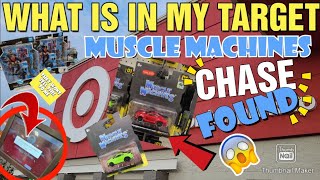What is in my Target | New Muscle Machines Set  Exclusive Chase Mustang Found Peg hunting Hot wheels