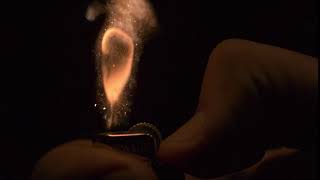 Cigarette lighter at 3000 fps