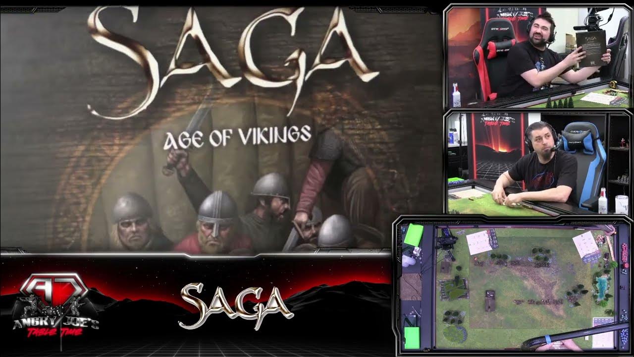 SAGA: Age of Vikings #1: Anglo-Danes vs Norse-Gaels – Joe & Jay Battle Reports