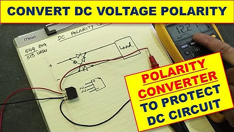 {544} How to Convert DC Voltage Polarity Using Bridge Rectifier