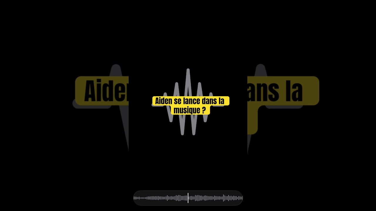AidenShow se lance dans la musique ??