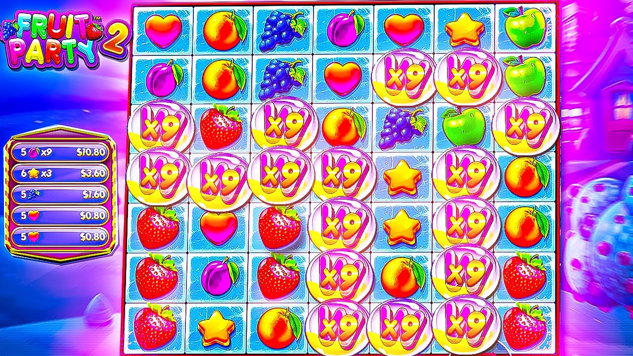 Super Shocking Bonus Buys On Fruit Party 2?! Big Wins! & Massive Luck ...