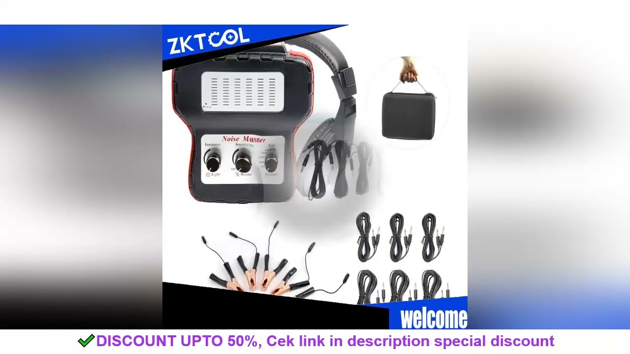 Chassis system ear electronic stethoscope diagnostic kit with earphones six-channel stethoscope abno