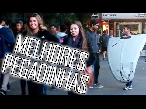 MELHORES PEGADINHAS 2016 - 3 ANOS DE NÃO É SÉRIO