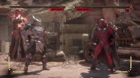 45% damage Shao Kahn setup combo