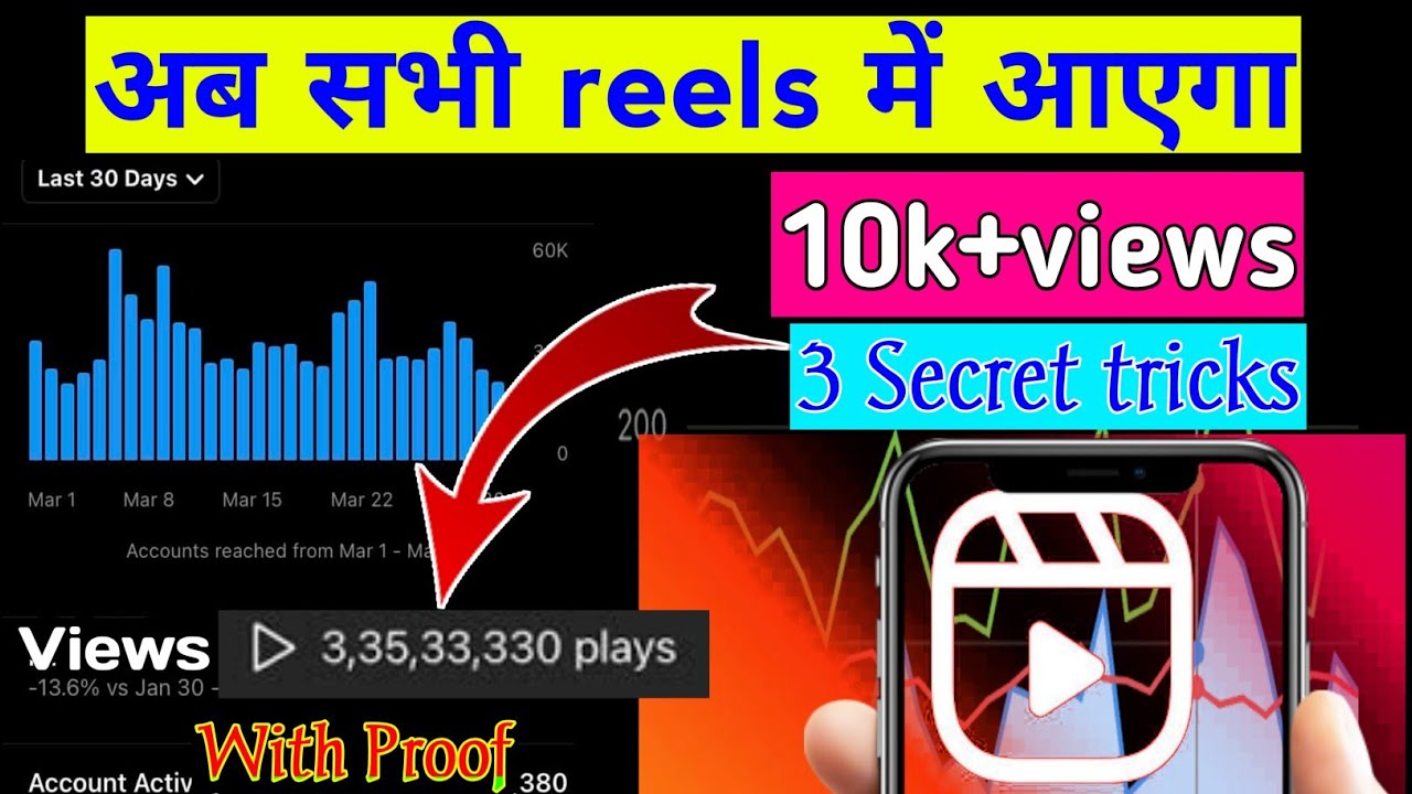 How To Increase Views On Reels How To Get Views On Instagram Reels