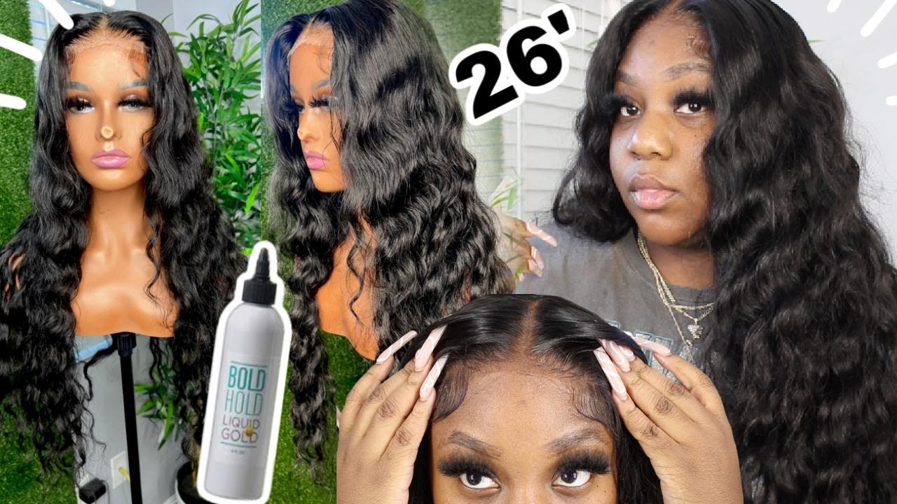 MUST SEE!! 👀 INSTALLING CLOSURE  WIG WITH BOLD HOLD LIQUID GOLD || ISHOWBEAUTY