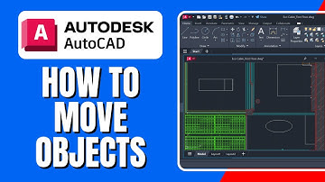 How to Move Object to Certain Coordinates in Autocad