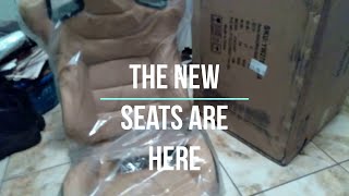 New Seats are Installed In The C5 Corvette!   Amazon!!!!!
