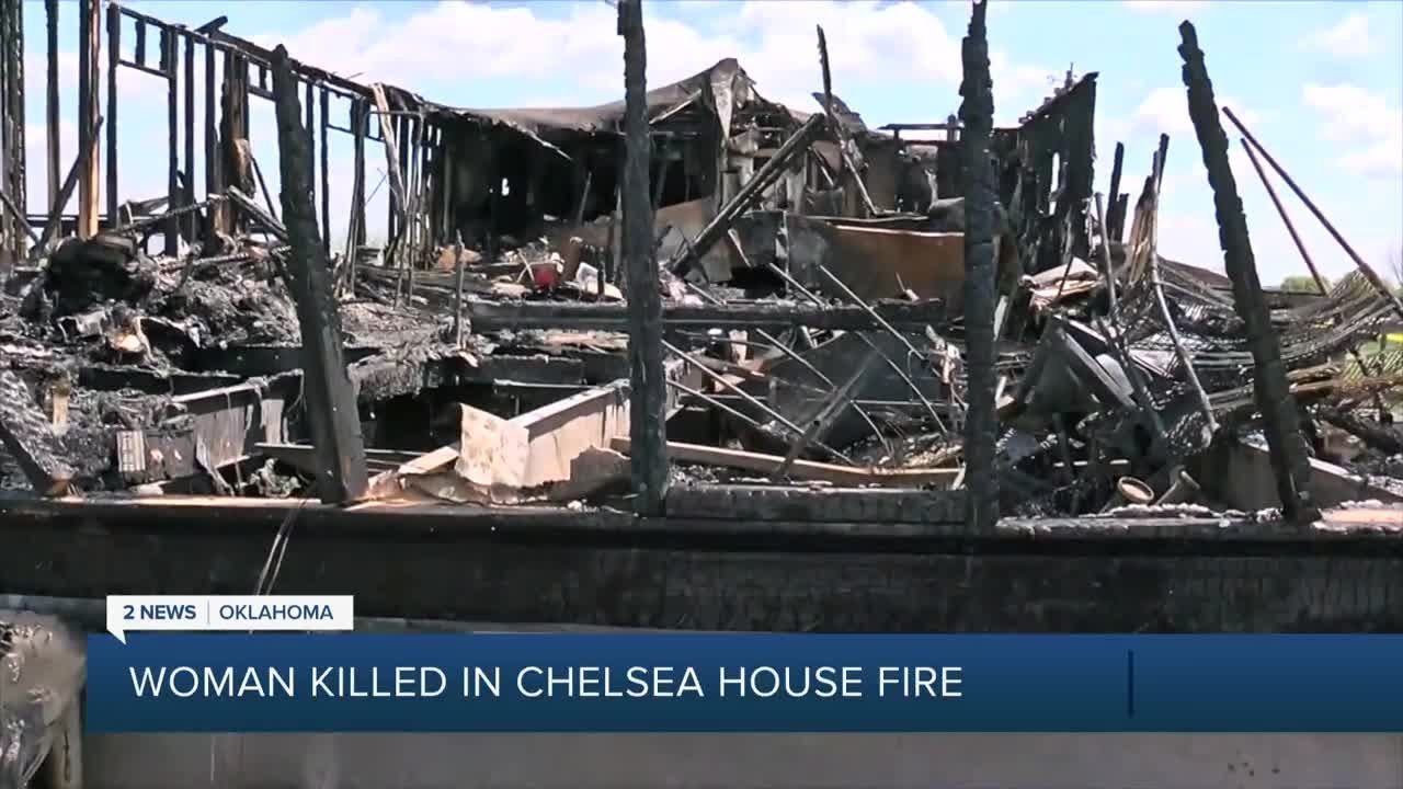Woman dies in Chelsea mobile home fire - YouTube