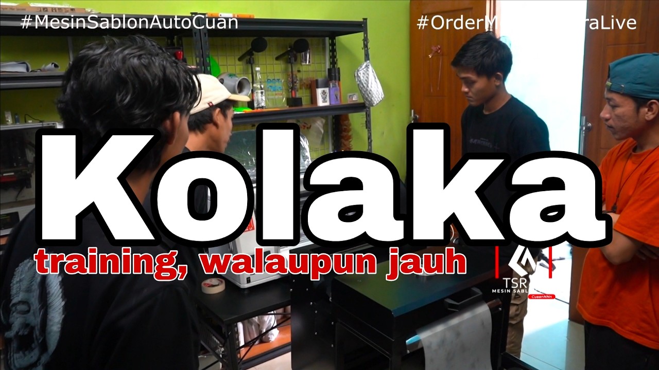 TRAINING DENGAN ORANG KOLAKA, JAUH nya...
