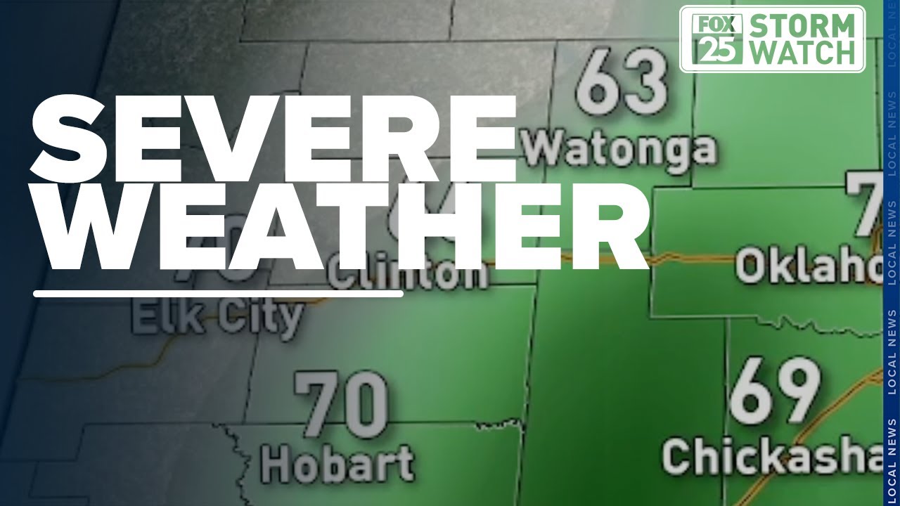 Severe weather possible in Oklahoma, power outages possible: Friday ...