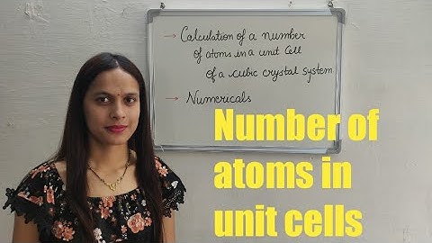 12th#solid state (Part III)# calculation of number of atoms in a unit cell