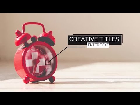 1o Call Outs Title Motion Graphics Templates