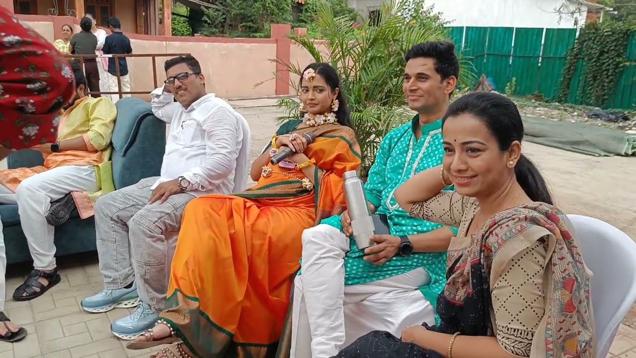 नवरी मीळे हिटलर ला सेट वर शेवटचा दिवस आणि लीला ची धमाल मस्ती | @zeemarathi