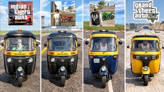 I Compared Auto Rickshaws in All Indian GTA Games! 🛺🔥 screenshot 2