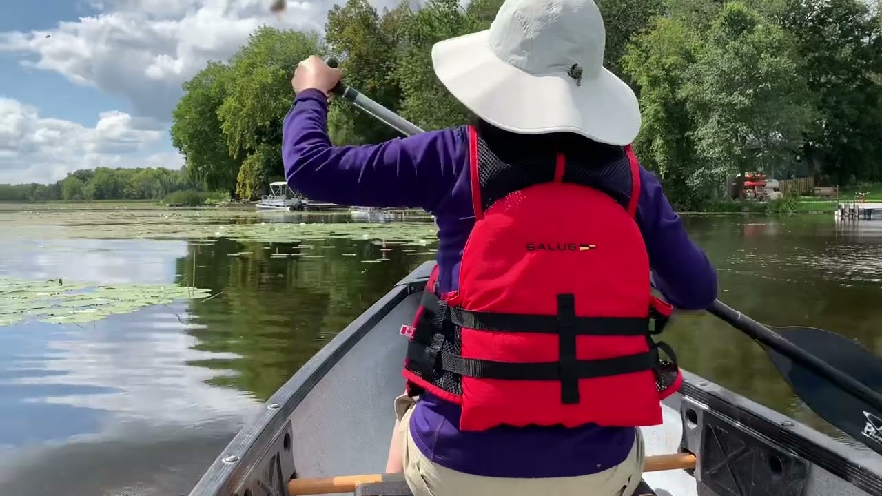 Canoeing at Emily provincial park
